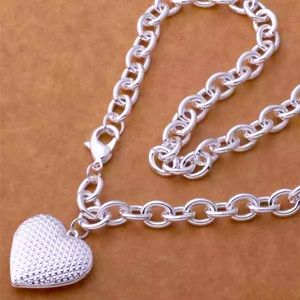 Big Chunky Silver Necklaces 